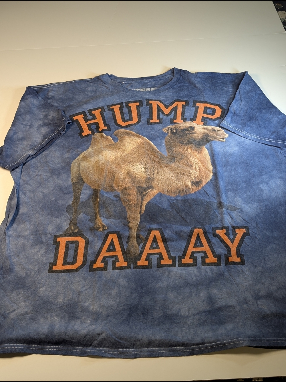 3D Tees by The Mountain Men's 2XL Camel Graphic T-Shirt
